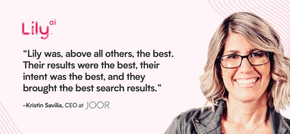 Kristin Savilia, JOOR CEO, Quote